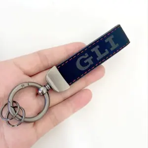 VW Leather Keychain with Model Badge 10 S1cc9f752b9f544e6b05a85487f51258bD 2