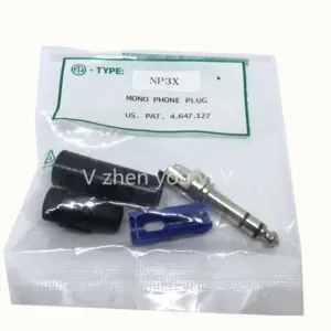 20-Pack NP3X 6.35mm Stereo Jack Plugs 8 S1cd08f7b32134a39a14c6a3f217b2ffdZ 1