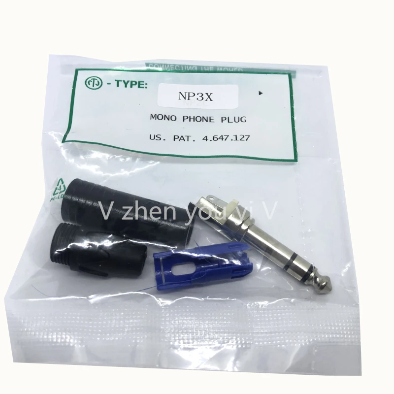 20-Pack NP3X 6.35mm Stereo Jack Plugs 3 20-Pack NP3X 6.35mm Stereo Jack Plugs - Image 3