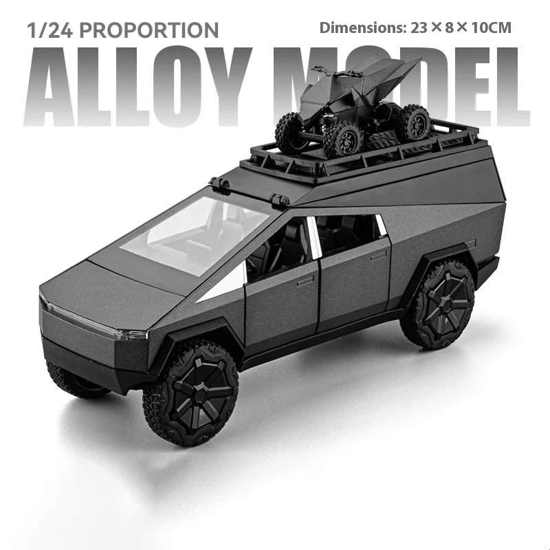 Futuristic 1:24 Diecast Pickup Truck 7 Futuristic 1:24 Diecast Pickup Truck - Image 7