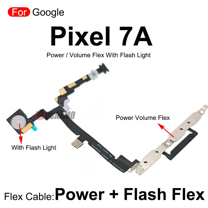 Pixel 7A Flex Cable Replacement for Power & Volume 2 Pixel 7A Flex Cable Replacement for Power & Volume - Image 2