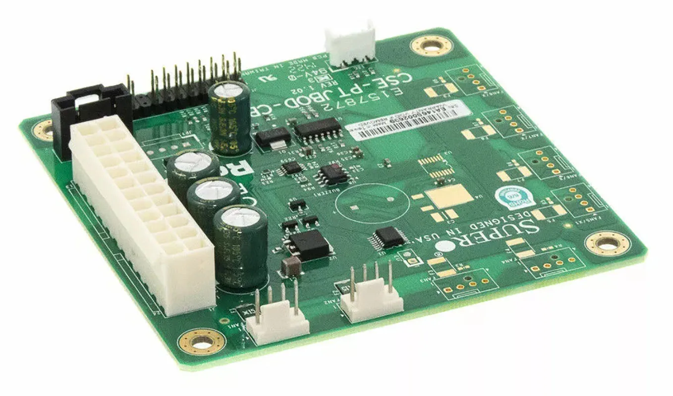 SuperMicro CSE-PTJBOD-CB2 Power Board for JBOD Chassis 1 SuperMicro CSE-PTJBOD-CB2 Power Board for JBOD Chassis
