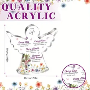 Acrylic Angel Spirit Figurine for Women 7 S1ced96053bd94aa1b2a91a157bcb62672