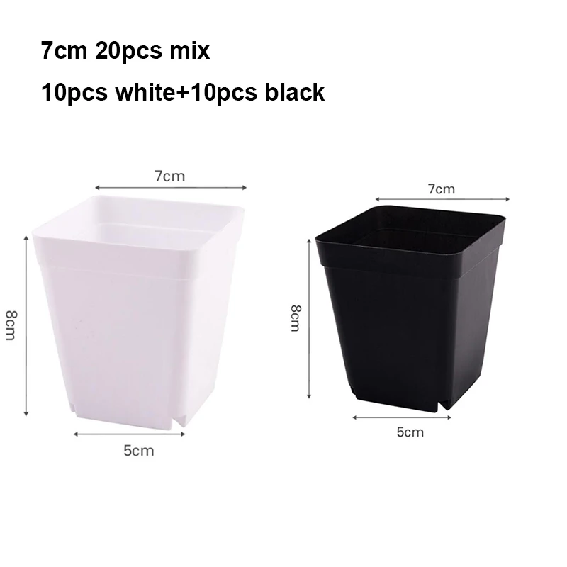 Nursery Plant Pots Set (20 pcs, 2 Sizes) 8 Nursery Plant Pots Set (20 pcs, 2 Sizes) - Image 8
