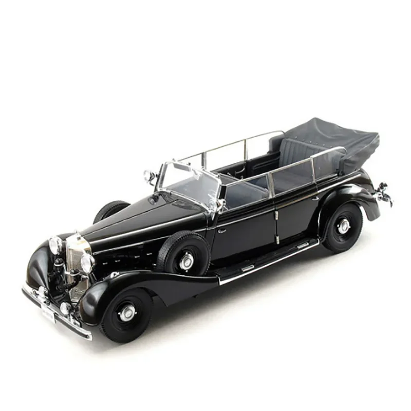 1/43 Scale Black Diecast Classic Car Model 6 1/43 Scale Black Diecast Classic Car Model - Image 6