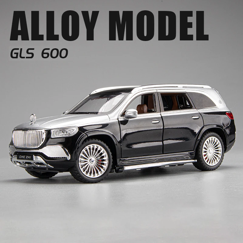 Black Maybach GLS600 SUV Model 1:24 Scale 3 Black Maybach GLS600 SUV Model 1:24 Scale - Image 3