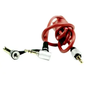 Red Stereo Audio Cable for Headphones 9 S1cfb338582eb451eafad7dd2bdaf92a6G