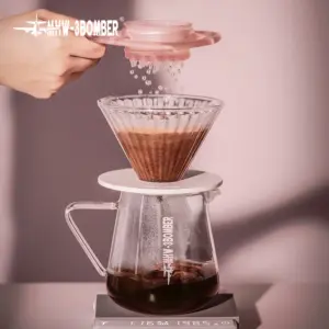 Lavender Pink Adjustable Flow Coffee Dripper 12 S1d3aa828a81b406cbd3f7ecd70d78964g