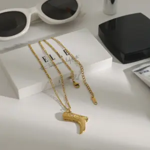 Gold-Plated Stainless Steel Pendant Necklace 11 S1d420423940741998827a8ce5ddc6a06d