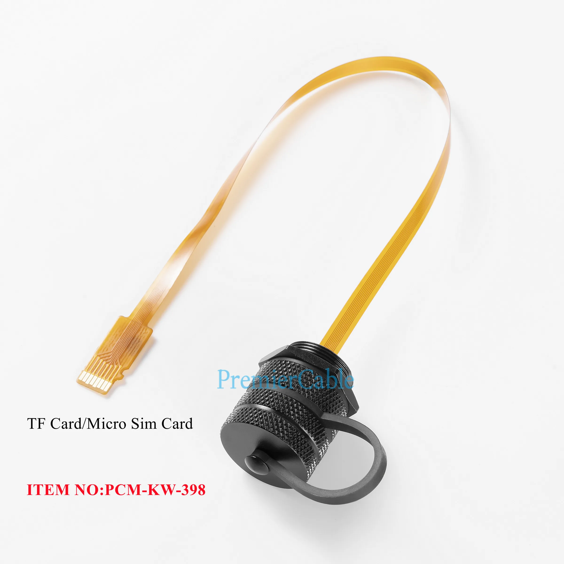 Orange IP67 Micro SD Extension Cable 30cm 3 Orange IP67 Micro SD Extension Cable 30cm - Image 3