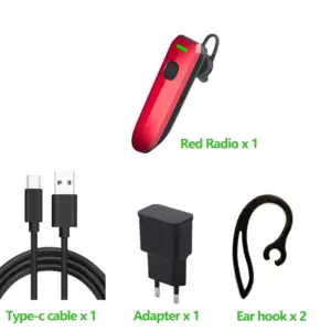 Wireless Earhook Walkie Talkie 400-470MHz, 16 Channels 15 S1d5c855c4ca64d8e985b9e82adc16ad3D