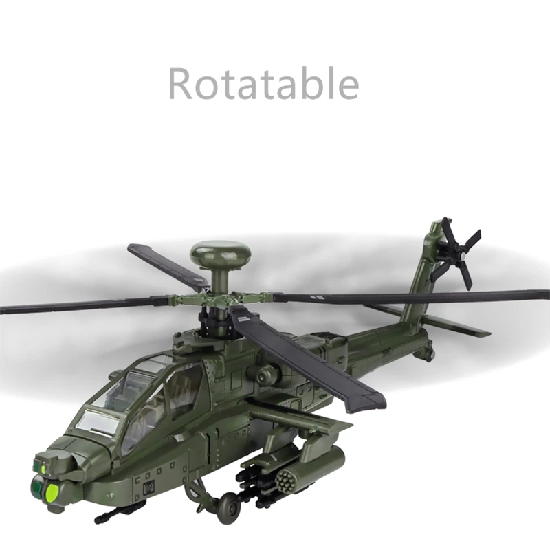 AH-64 Apache Helicopter Model 1:64 Scale 4 AH-64 Apache Helicopter Model 1:64 Scale - Image 4