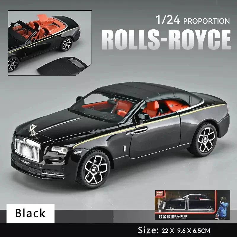 1:24 Scale Rolls Royce Dawn Diecast Model 9 1:24 Scale Rolls Royce Dawn Diecast Model - Image 9
