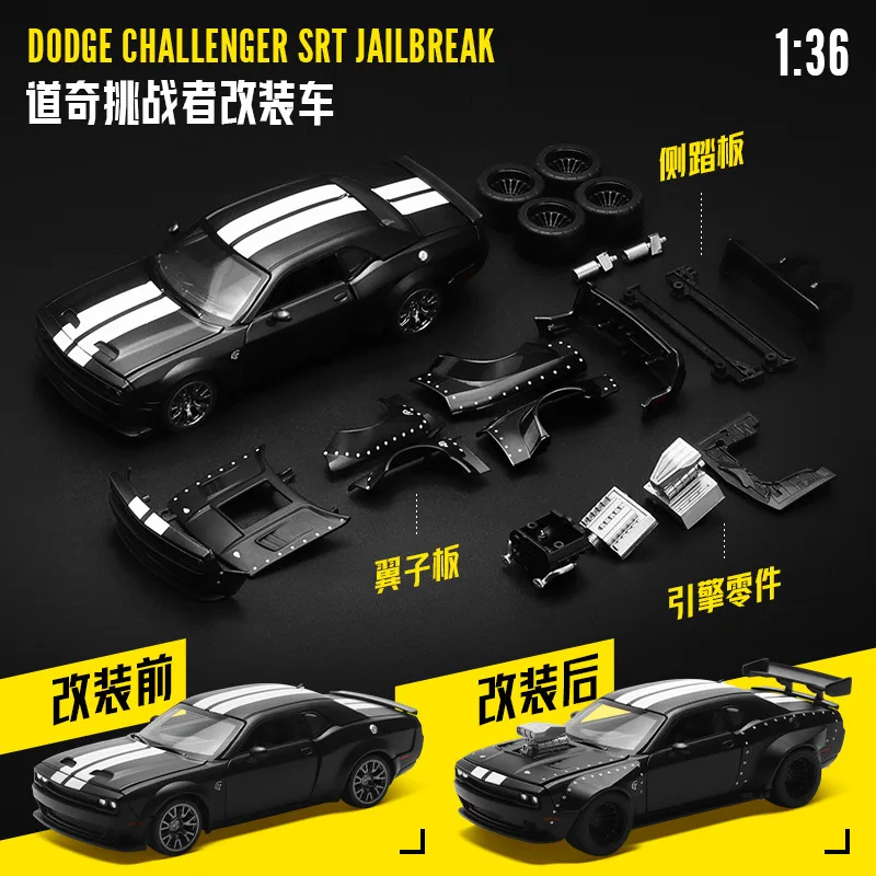 1:36 Dodge Challenger Diecast Model 7 1:36 Dodge Challenger Diecast Model - Image 7