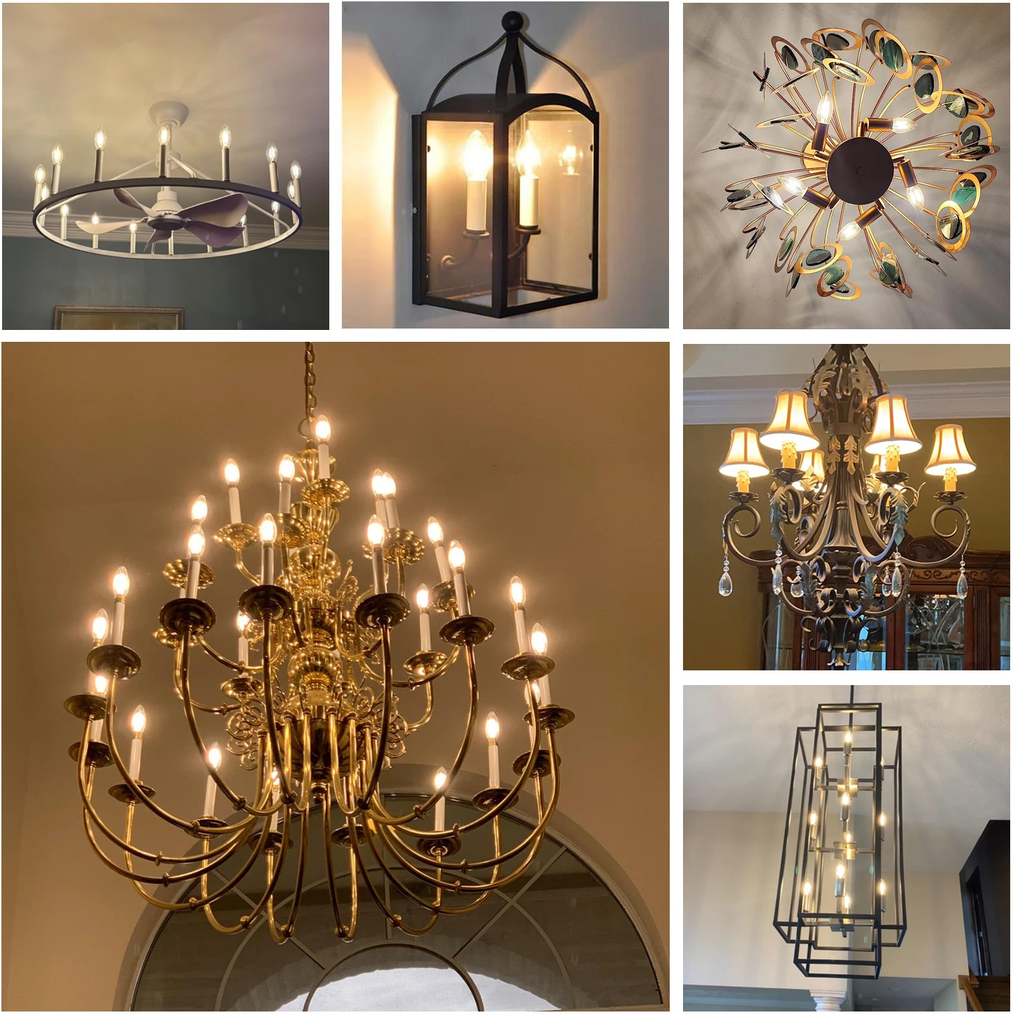 Vintage LED Candle Bulbs Set of 10 6 Vintage LED Candle Bulbs Set of 10 - Image 6