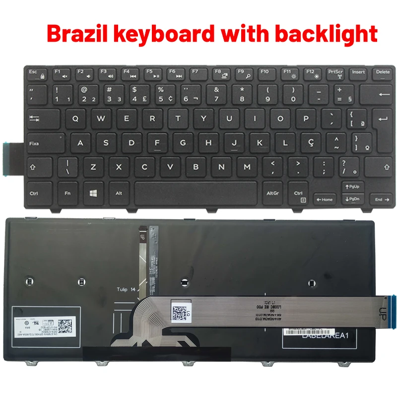 Dell Inspiron 14 3000 Series Replacement Keyboard 6 Dell Inspiron 14 3000 Series Replacement Keyboard - Image 6