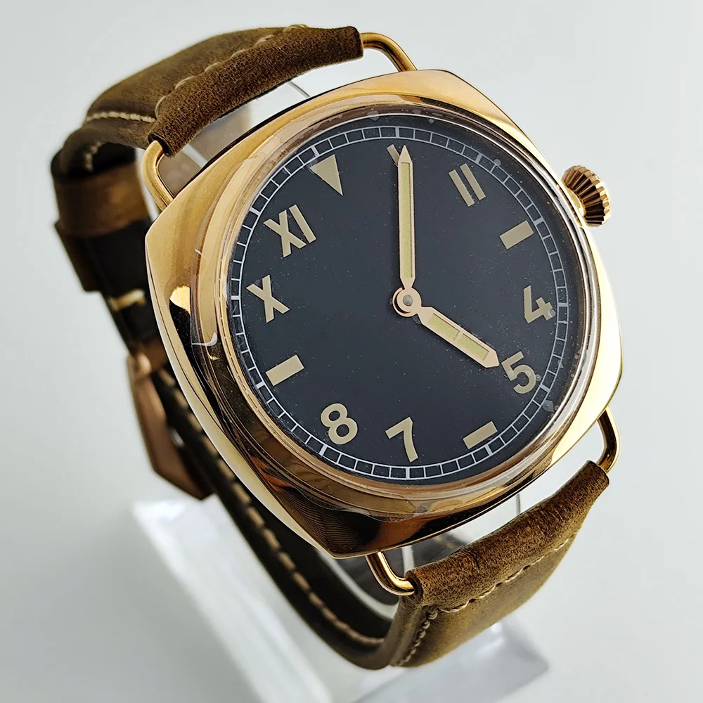 Dwayne Campbell 47mm Gold-Tone Mechanical Watch 2 Dwayne Campbell 47mm Gold-Tone Mechanical Watch - Image 2