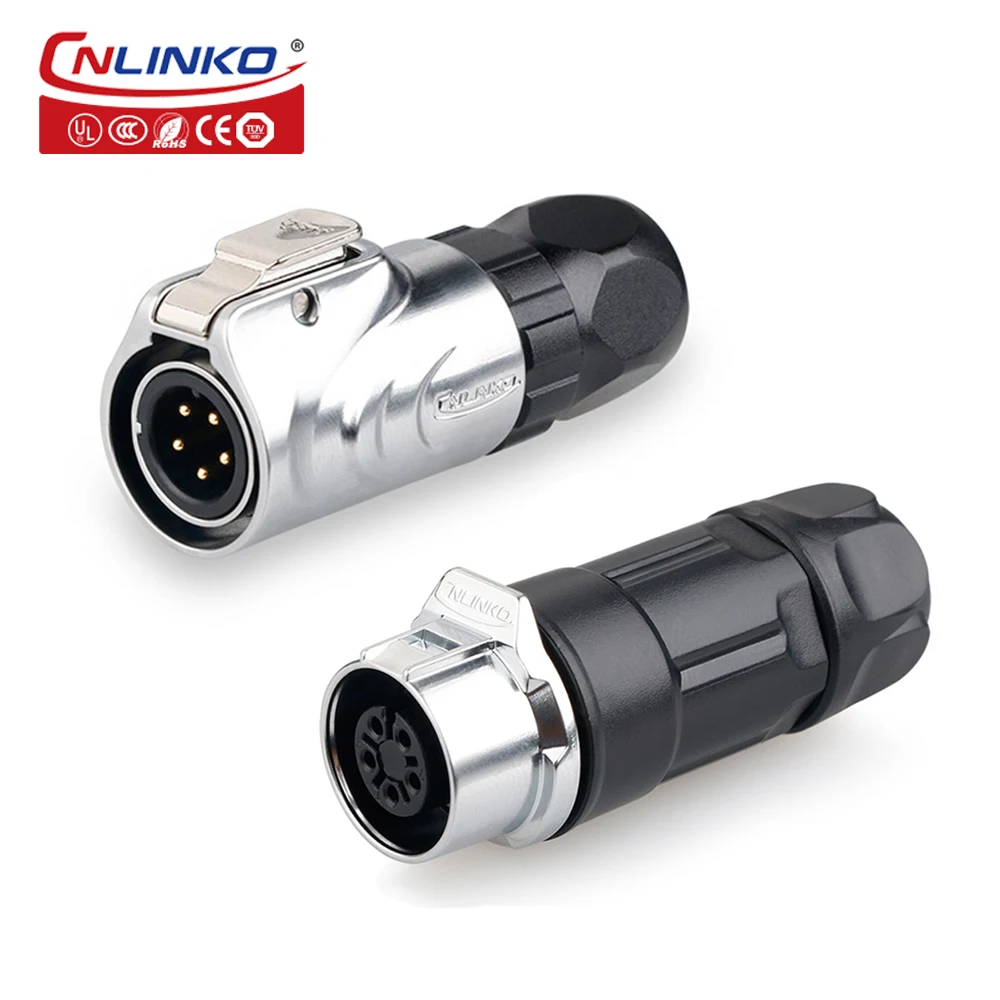 LP12 Waterproof Metal Shell Circular Connector 8 LP12 Waterproof Metal Shell Circular Connector - Image 8