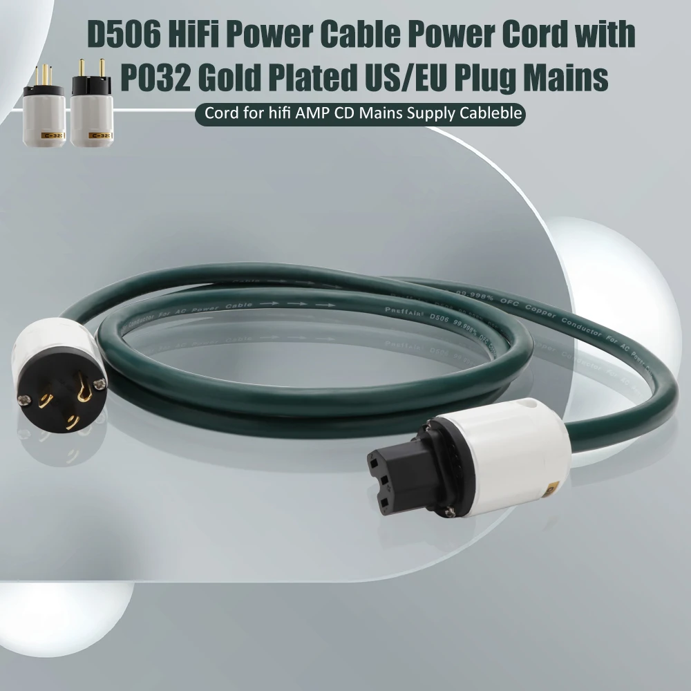 High-End OCC Copper Power Cable for Audio 2 High-End OCC Copper Power Cable for Audio - Image 2