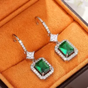Vintage Green Zircon Earrings for Women 7 S1dabee0dbe8a4e56892927f04a7d02324