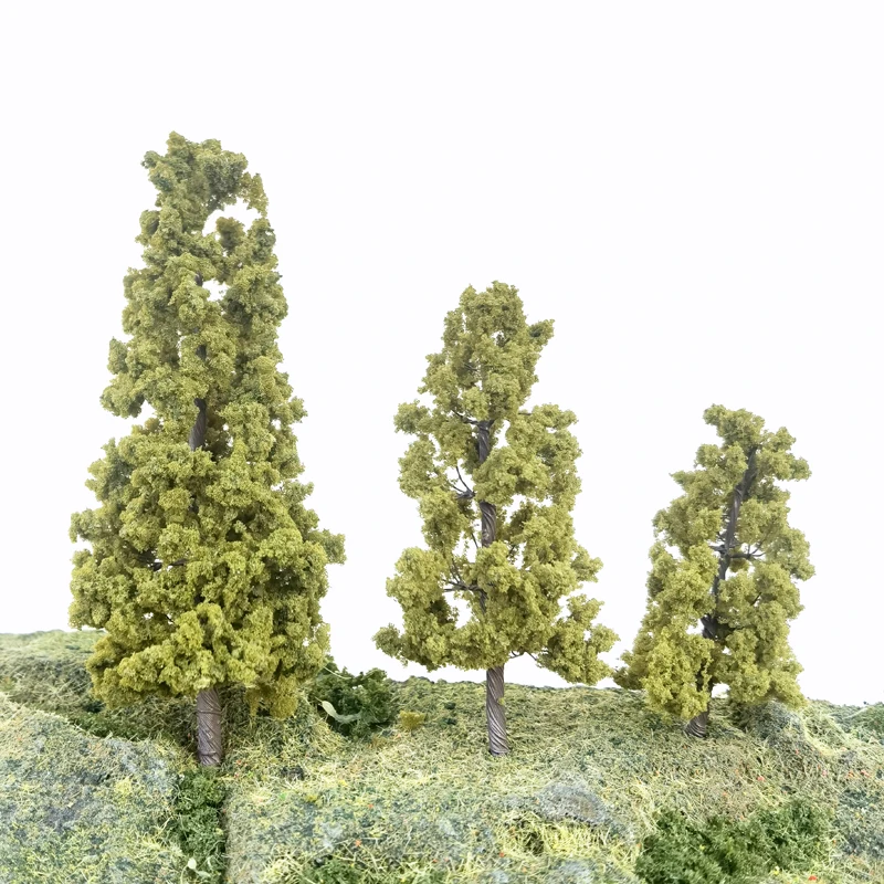 Miniature Realistic Pine Tree Model 8-14cm 3 Miniature Realistic Pine Tree Model 8-14cm - Image 3