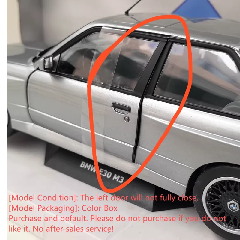 1:18 BMW M3 E30 Alpina B6 Model Car 6 1:18 BMW M3 E30 Alpina B6 Model Car - Image 6