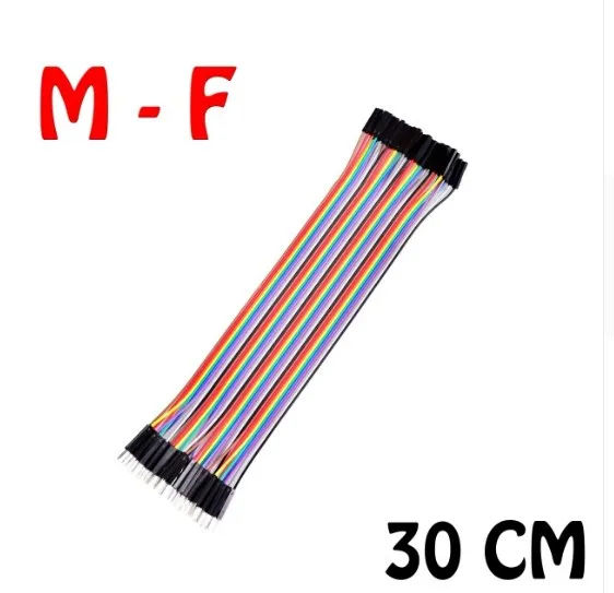 Vibrant 40-Piece Dupont Jumper Wire Set 7 Vibrant 40-Piece Dupont Jumper Wire Set - Image 7