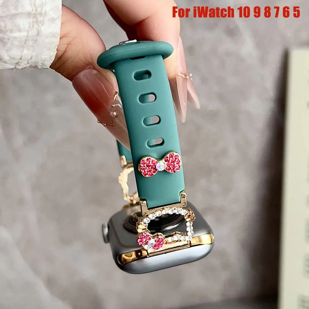 Girls Silicone Strap for Apple Watch Series 5-10 1 Girls Silicone Strap for Apple Watch Series 5-10