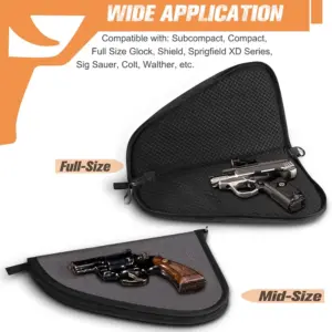 Tactical Pistol Gun Bag with Shockproof Padding 9 S1e01758478df404ab712f09c99482a95x