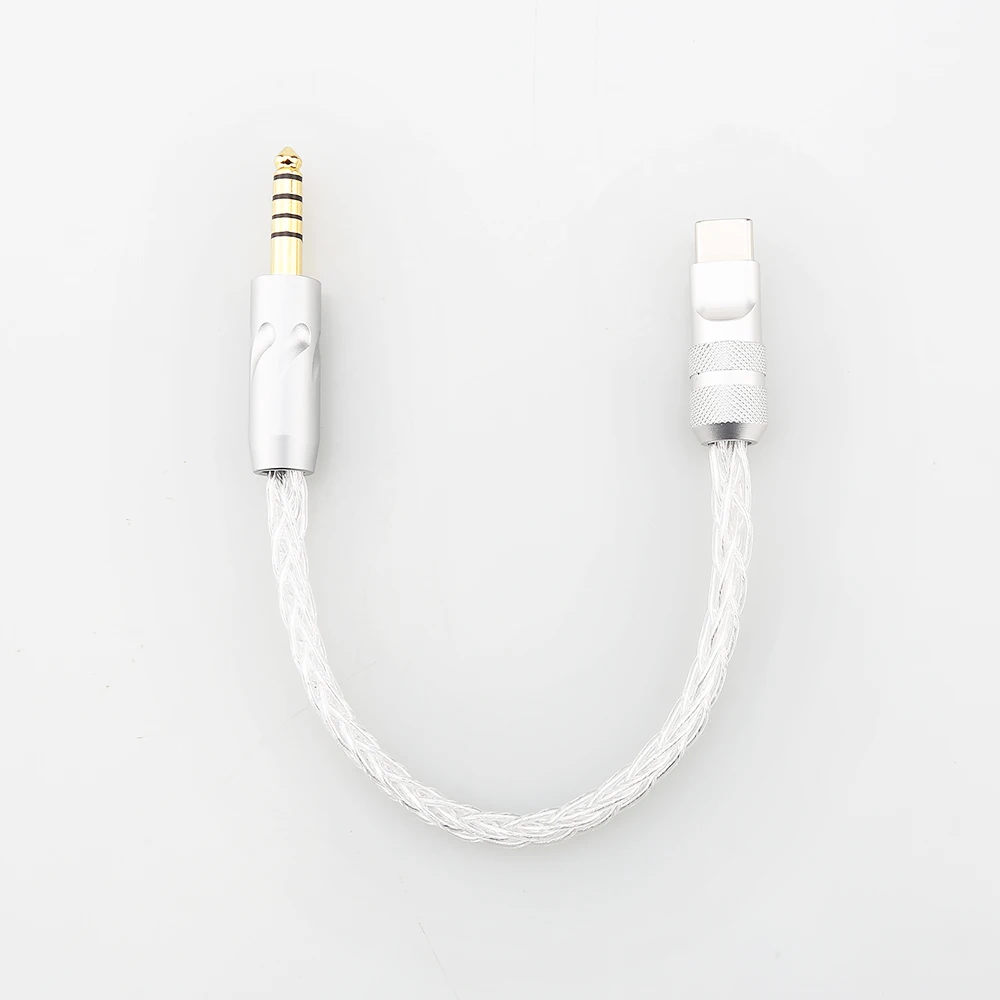 Premium Silver USB-C Audio Cable for HiFi Sound 8 Premium Silver USB-C Audio Cable for HiFi Sound - Image 8
