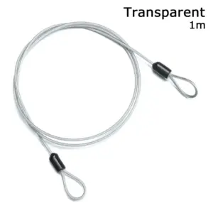 Steel Bicycle Cable Lock - 0.5m to 2m 17 S1e194f7a6d014512ba9f96cc408c8e57V