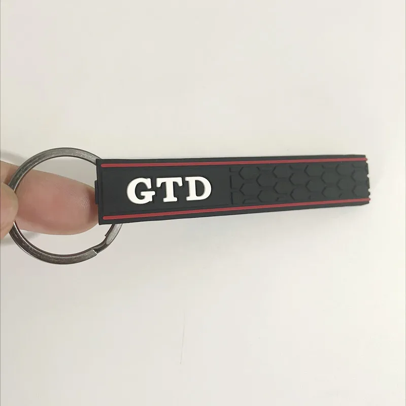 VW GTD Silicone Keychain for Vehicles 3 VW GTD Silicone Keychain for Vehicles - Image 3