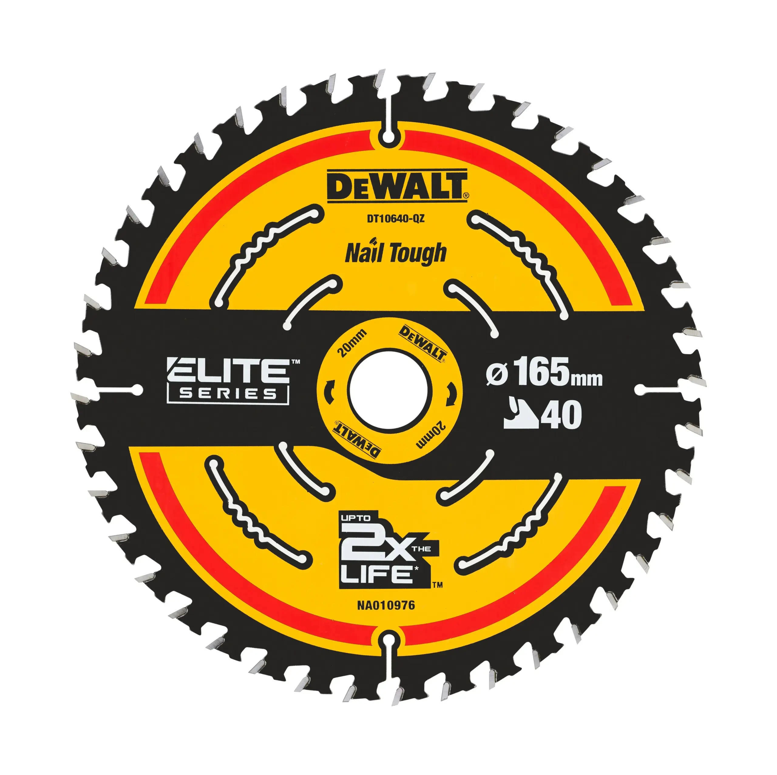 DEWALT 165mm Circular Saw Blades 24T & 40T 6 DEWALT 165mm Circular Saw Blades 24T & 40T - Image 6