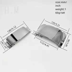 Zinc Alloy Pickup Cover for JB and PB Basses 13 S1e43ac4207e3489489f0533afc85bf6dt