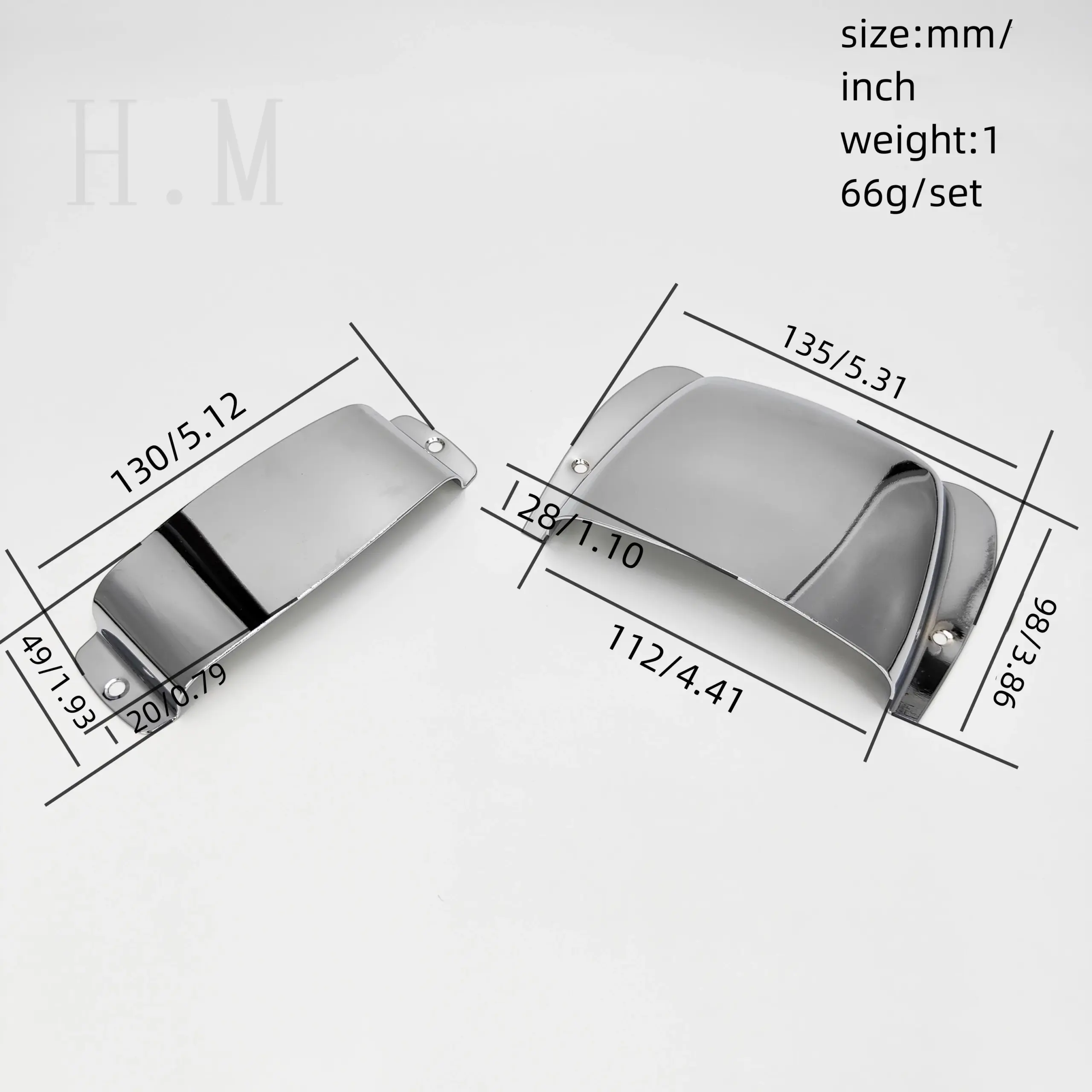 Zinc Alloy Pickup Cover for JB and PB Basses 6 Zinc Alloy Pickup Cover for JB and PB Basses - Image 6