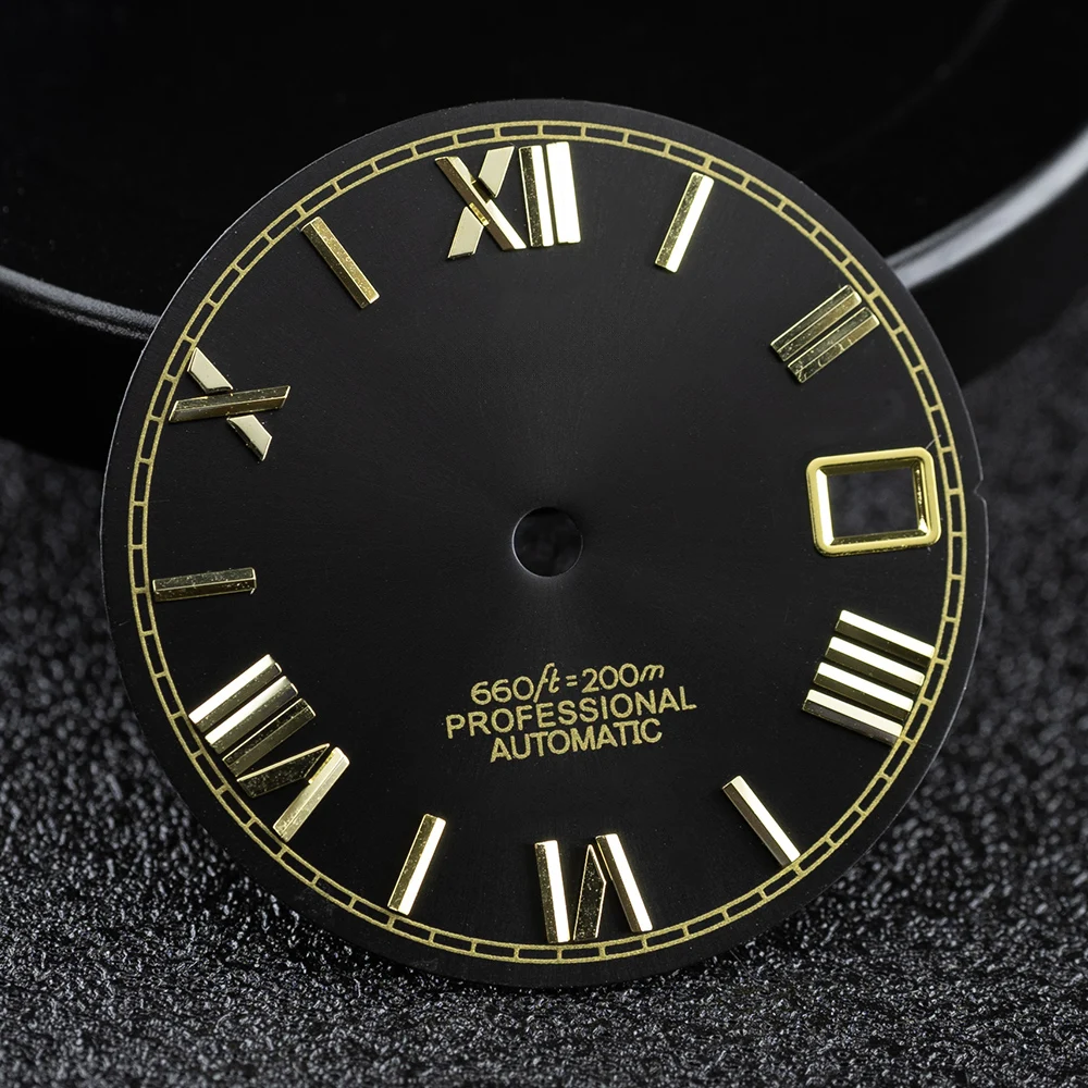 NH35 Model Watch Dial with Roman Numerals 3 NH35 Model Watch Dial with Roman Numerals - Image 3