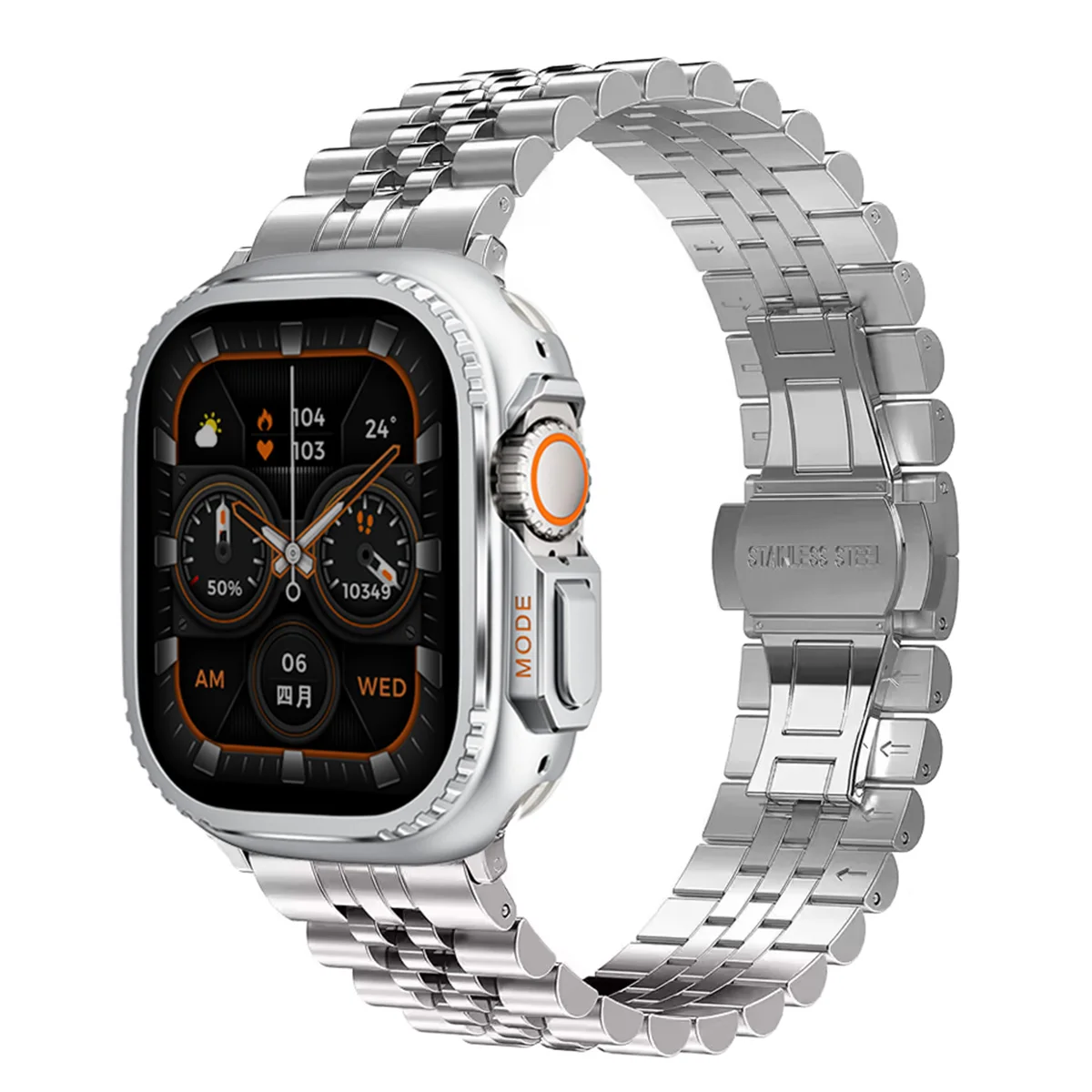 Luxury Titanium Band for Apple Watch 49mm/45mm 9 Luxury Titanium Band for Apple Watch 49mm/45mm - Image 9