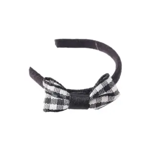Miniature Doll Hairband with Black & White Bows 18 S1e7d5dbdbde8481fae3b57854e8a5f84R