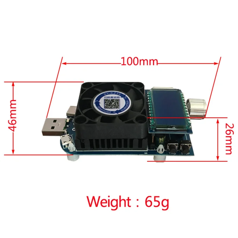 KZ35 USB-C Constant Current Electronic Load 3 KZ35 USB-C Constant Current Electronic Load - Image 3