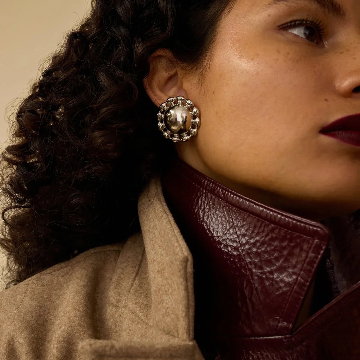 Stainless Steel Sun Earrings for Women 1 Stainless Steel Sun Earrings for Women