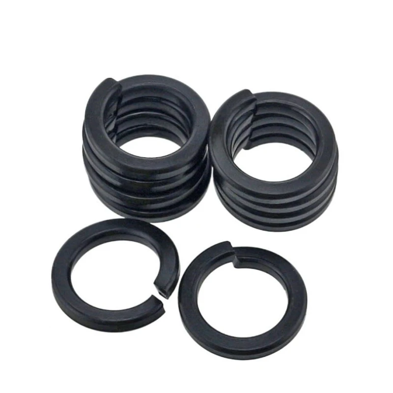 Black Grade 8.8 Metal Lock Washers Set 4 Black Grade 8.8 Metal Lock Washers Set - Image 4