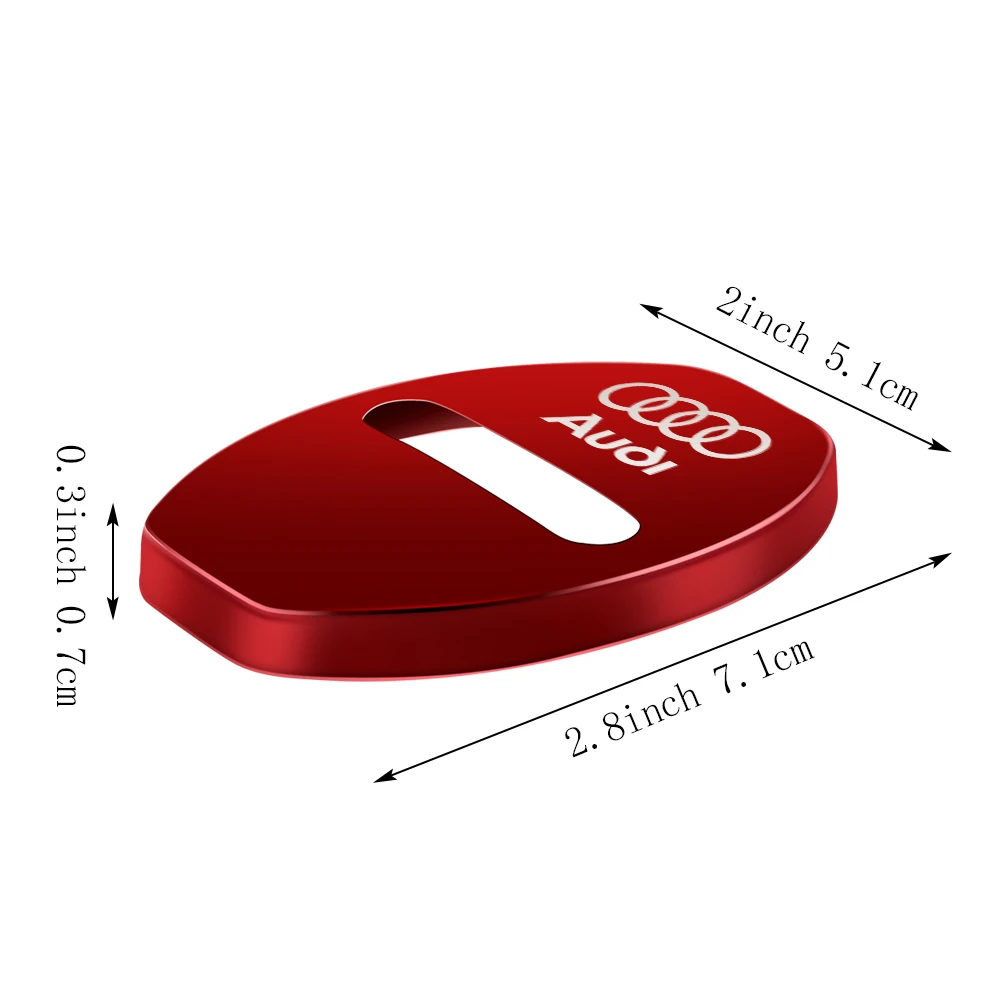 Car Lock Cover Set for A3, A4, Q7, S Series 3 Car Lock Cover Set for A3, A4, Q7, S Series - Image 3