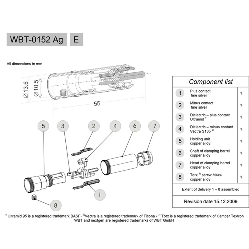 German-Made Silver RCA Connector Model-0152AG 6 German-Made Silver RCA Connector Model-0152AG - Image 6
