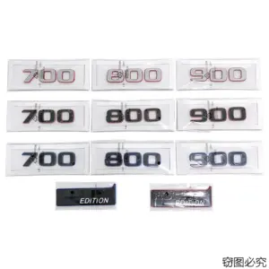 Mercedes G-Class 3D Badge Set with "700," "800," "900" 11 S1ebff13b935e4afd81fb005003977f08J