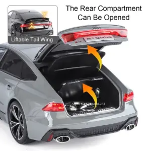 Diecast Audi RS7 Model 1:18 Scale 14 S1ec48436f0ab44e0b021a2b566df5d02Q
