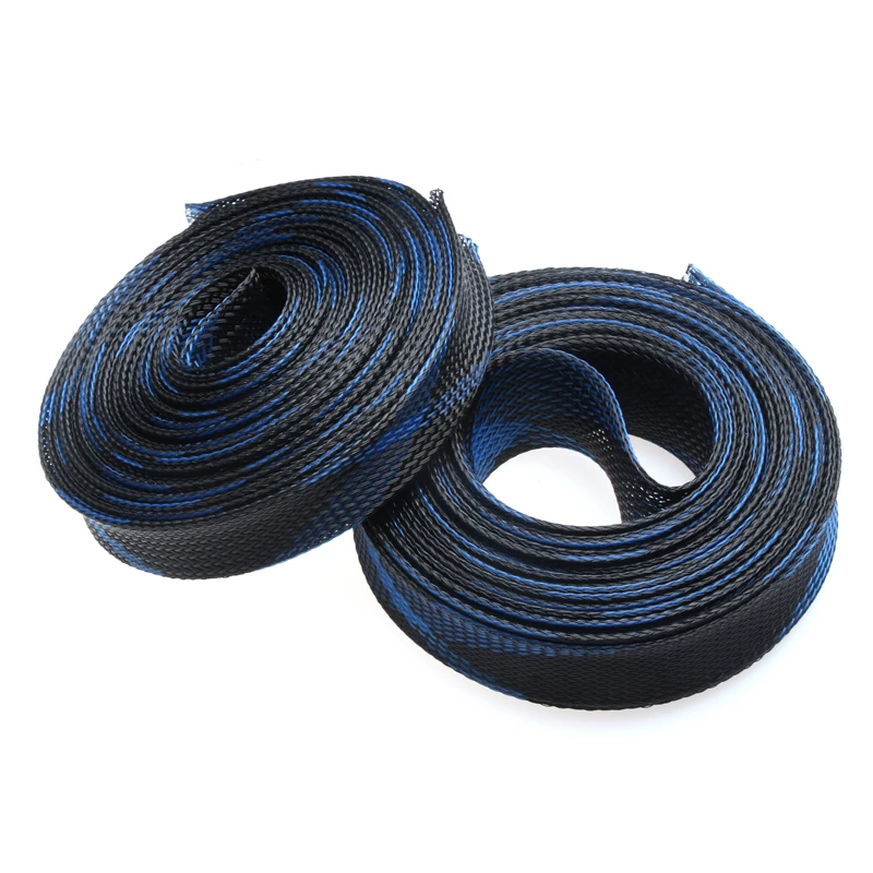 Braided PET Nylon Cable Sleeve 20m, Expandable 3 Braided PET Nylon Cable Sleeve 20m, Expandable - Image 3