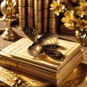 Gold Bee Sculpture for Home Decor 8 S1ee860bff8b64775abb039e2d924b580x