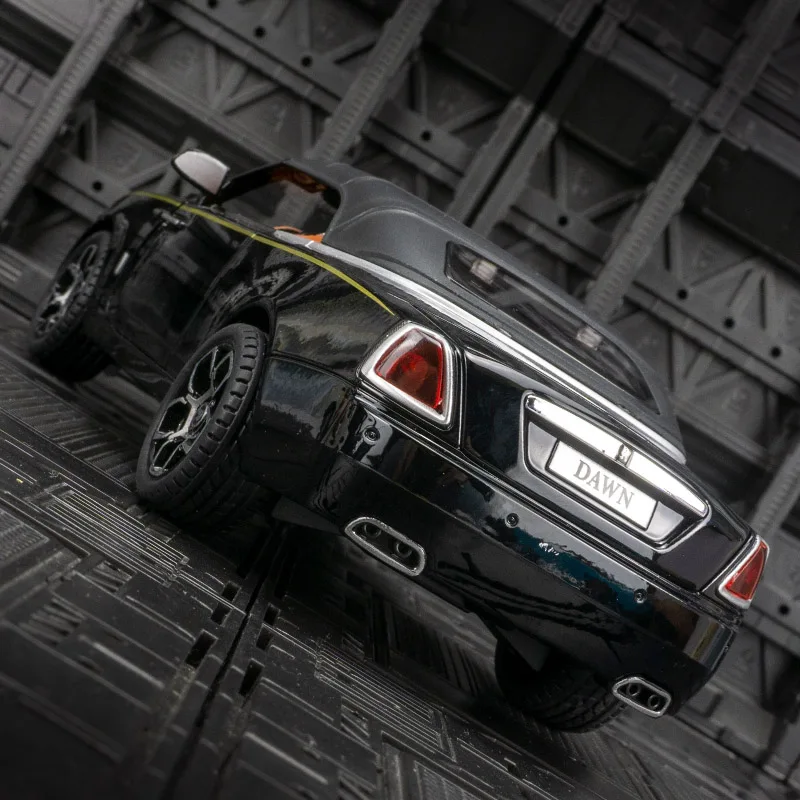 Luxury 1:24 Blue Diecast Car Model 3 Luxury 1:24 Blue Diecast Car Model - Image 3