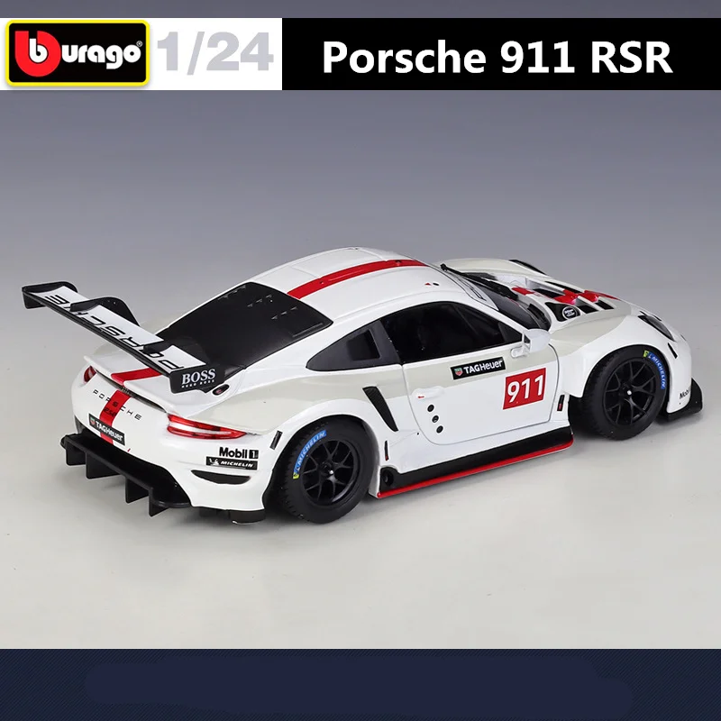 1:24 Scale Diecast Porsche 911 RSR Model 6 1:24 Scale Diecast Porsche 911 RSR Model - Image 6