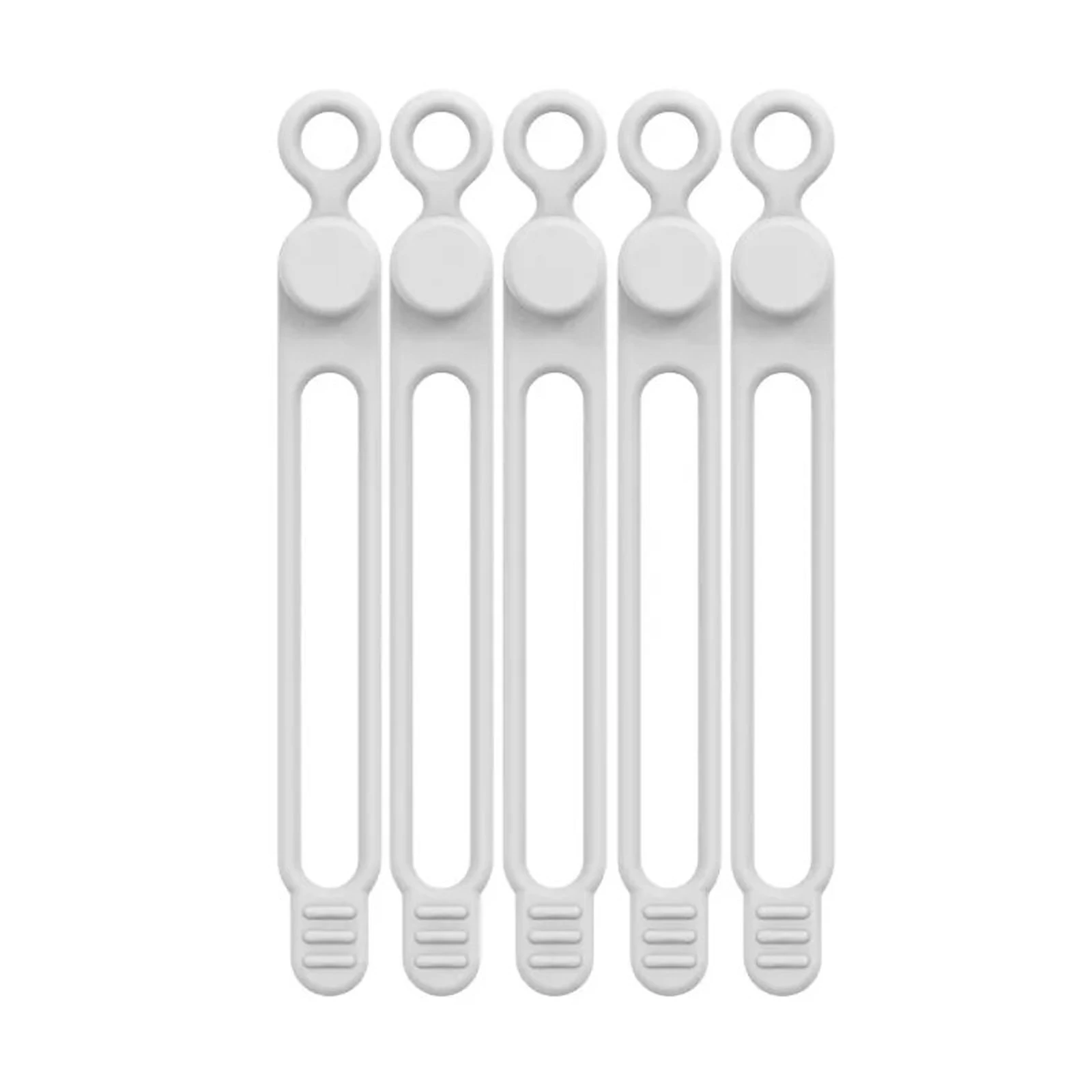 Silicone Cable Ties Set for Cable Management 2 Silicone Cable Ties Set for Cable Management - Image 2